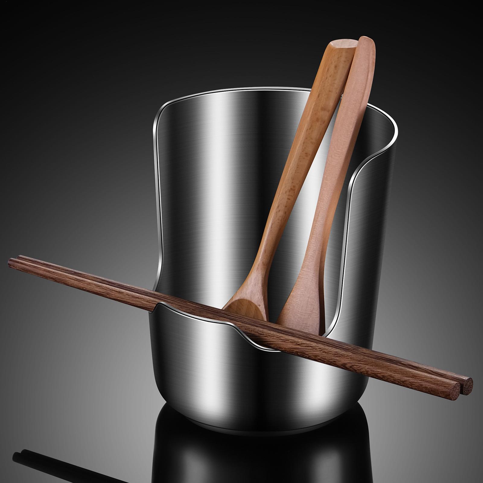 Home Cooking Utensils - Stainless Steel Pot Lid & Spoon