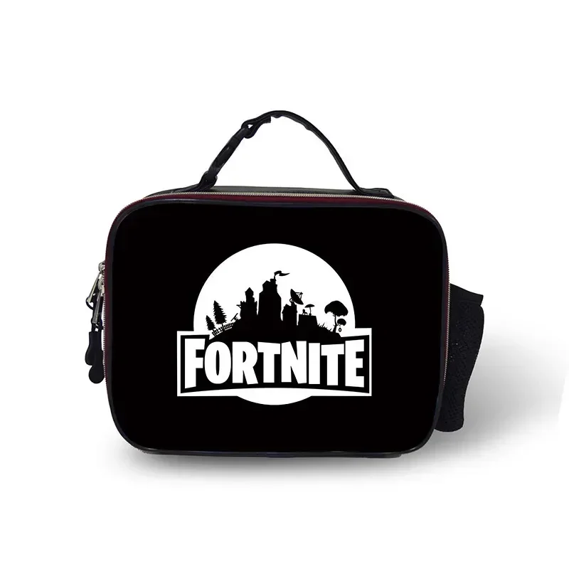 Home Cooking Game - Game Fortnite Leather Thermal Insulated Lunch