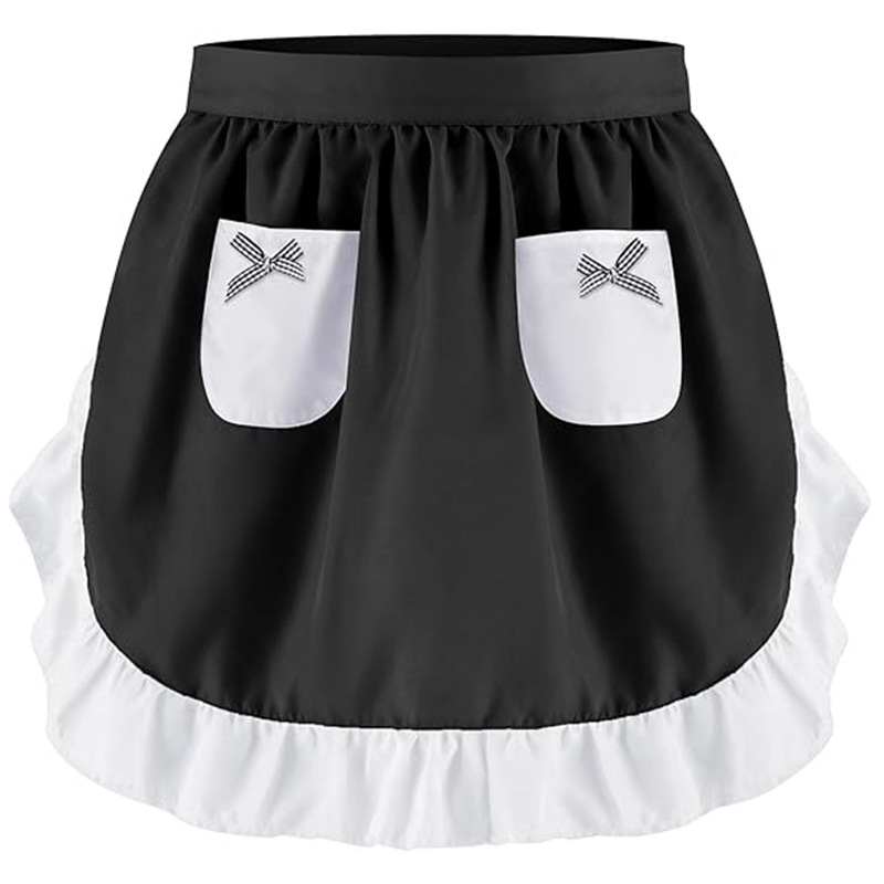 Elegant Lace Short Apron With  - Home Cooking Service review and price