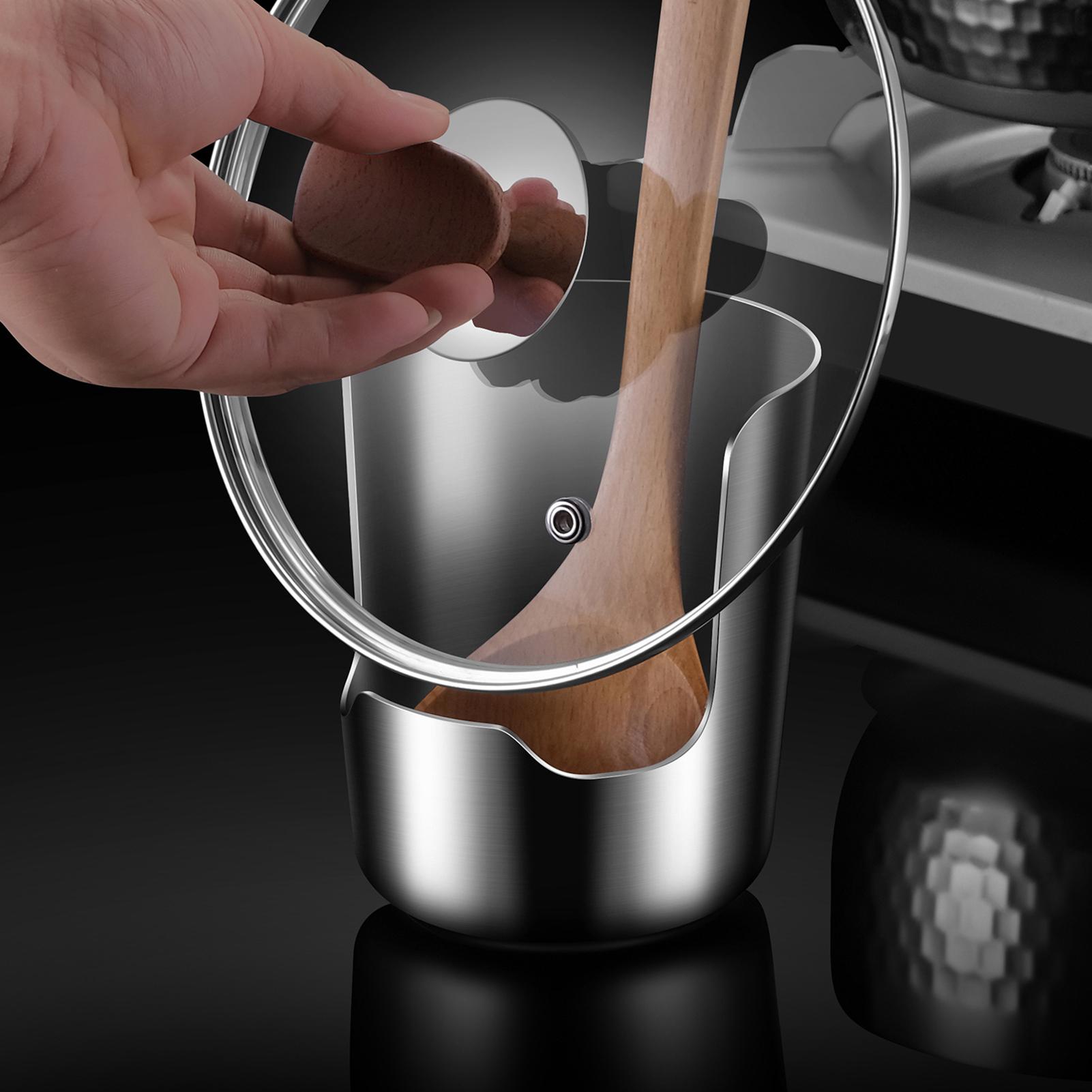 Stainless Steel Pot Lid & Spoo - Home Cooking Utensils review and price
