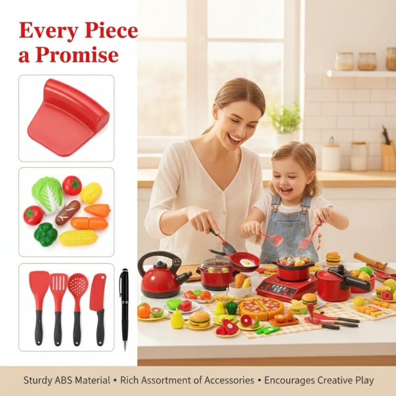 Kids Mini Home Kitchen Utensil - Home Cooking Game review and price