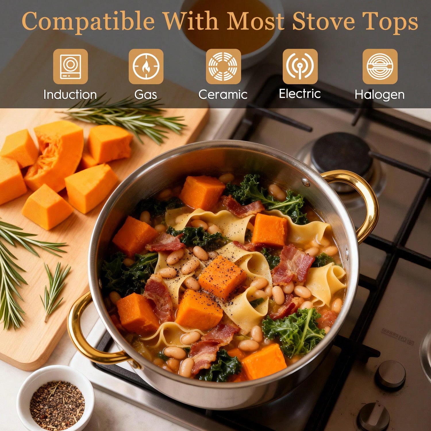 Stainless Steel Pot Set Modern - Home Cooking Utensils review and price