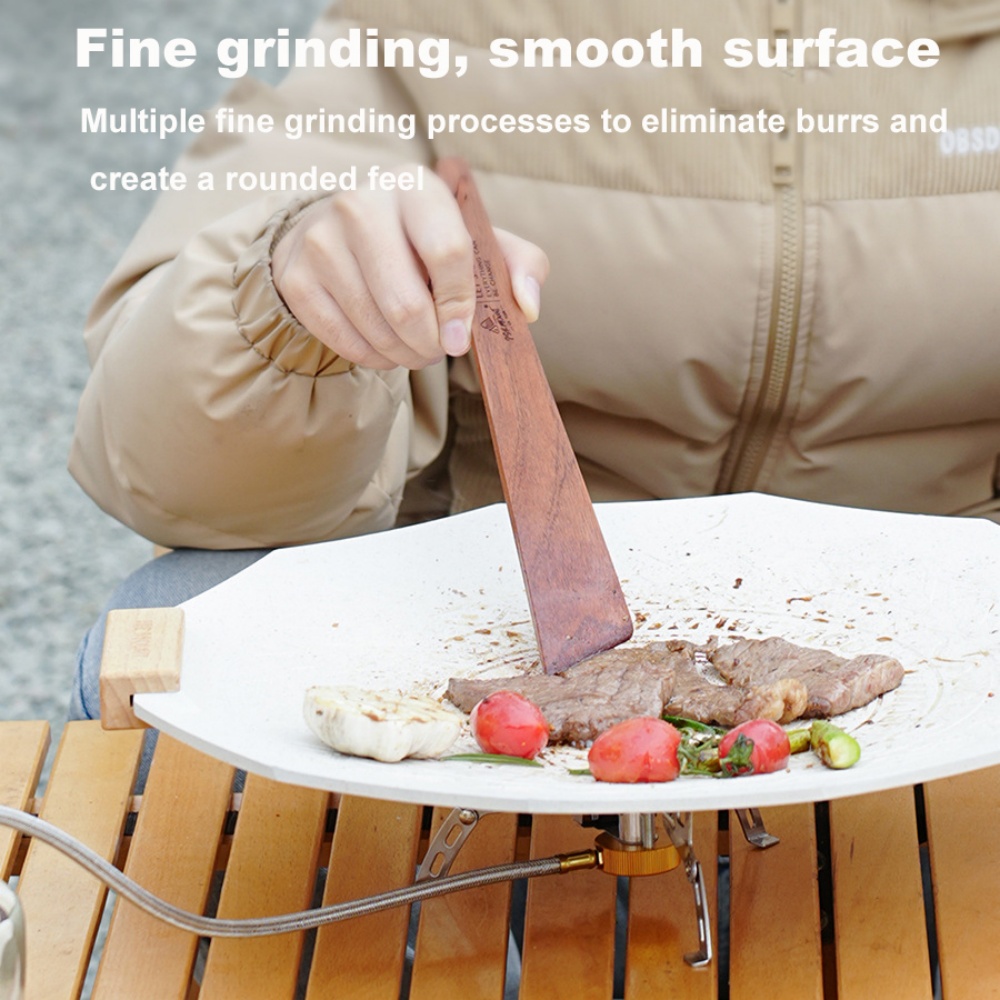Outdoor Camping Wooden Spatula - Home Cooking Utensils review and price