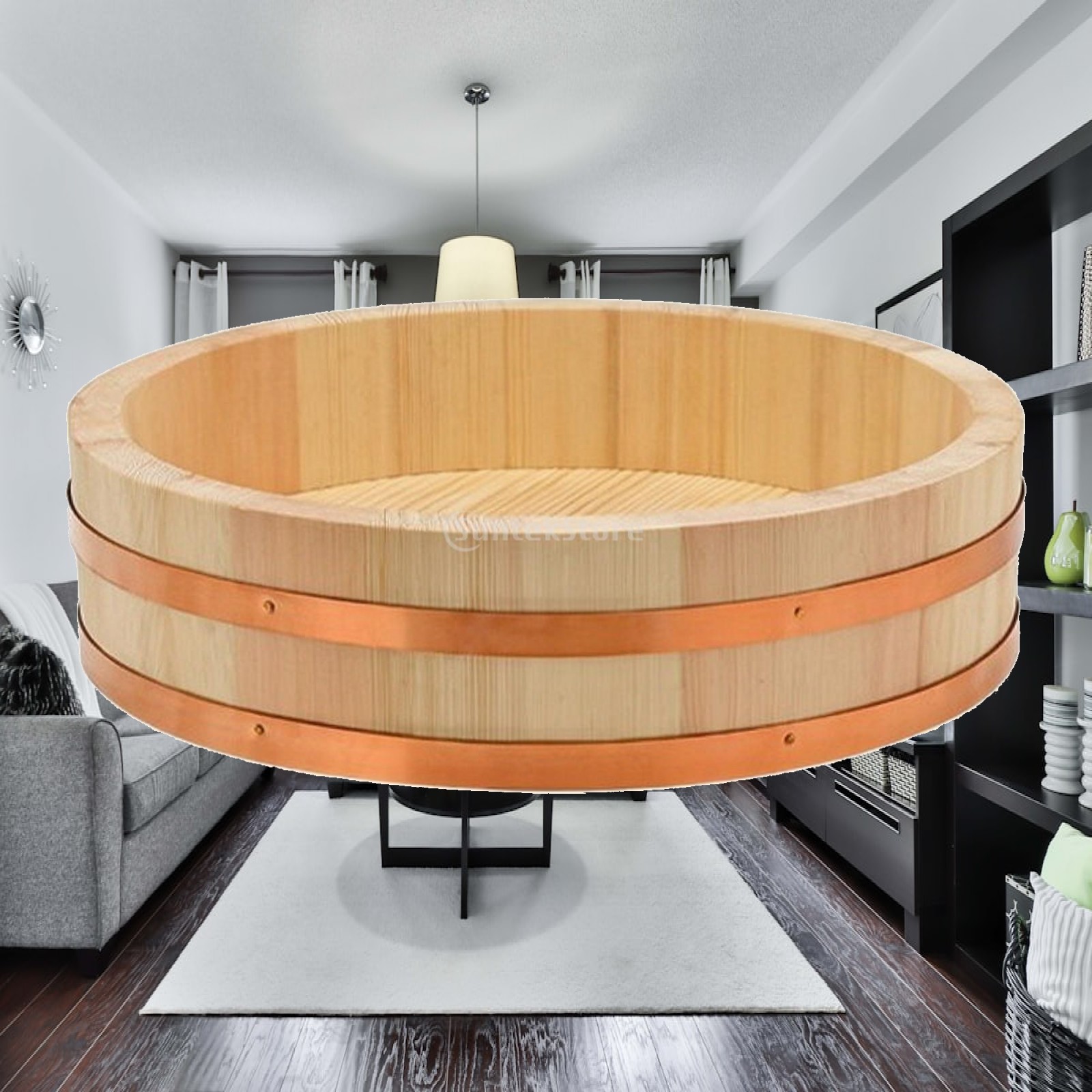 Hangiri Wooden Sushi Oke Basin - Home Cooking Service review and price