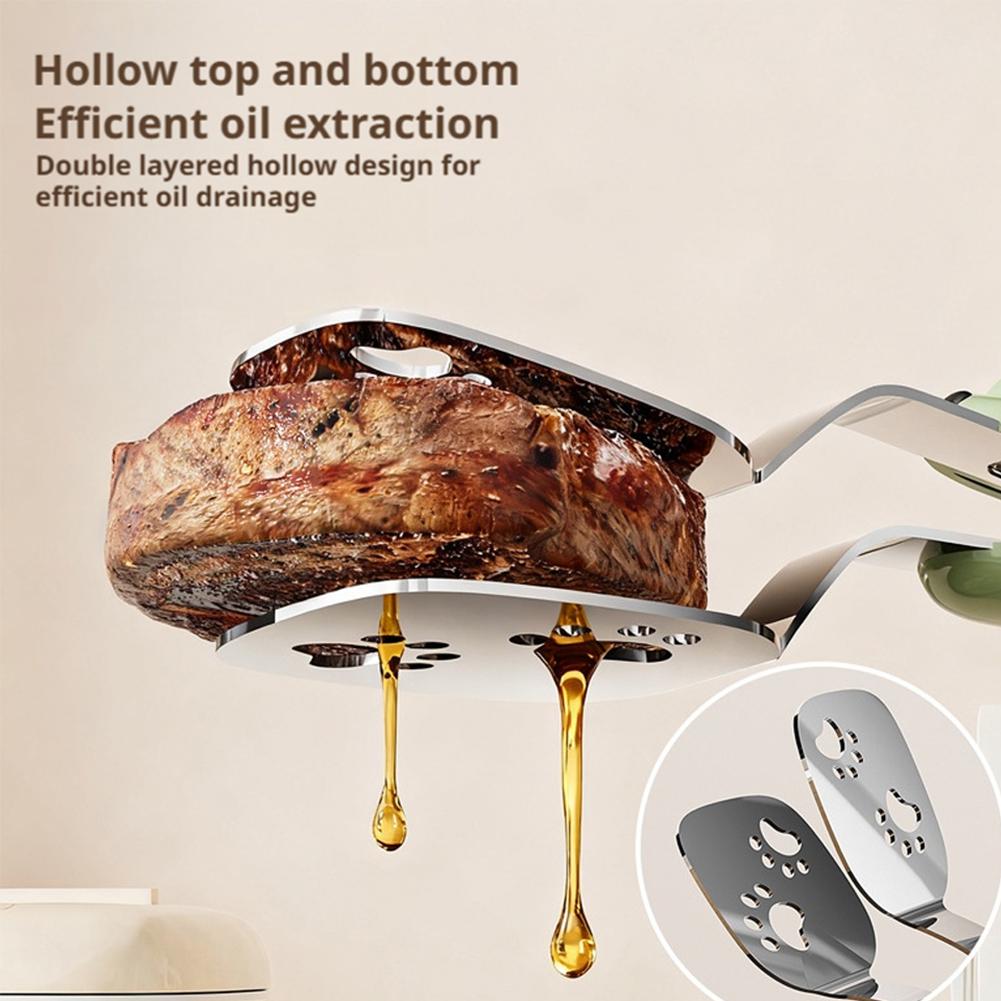 1/2pcs Bear Fish Tongs Flipper - Home Cooking Utensils review and price