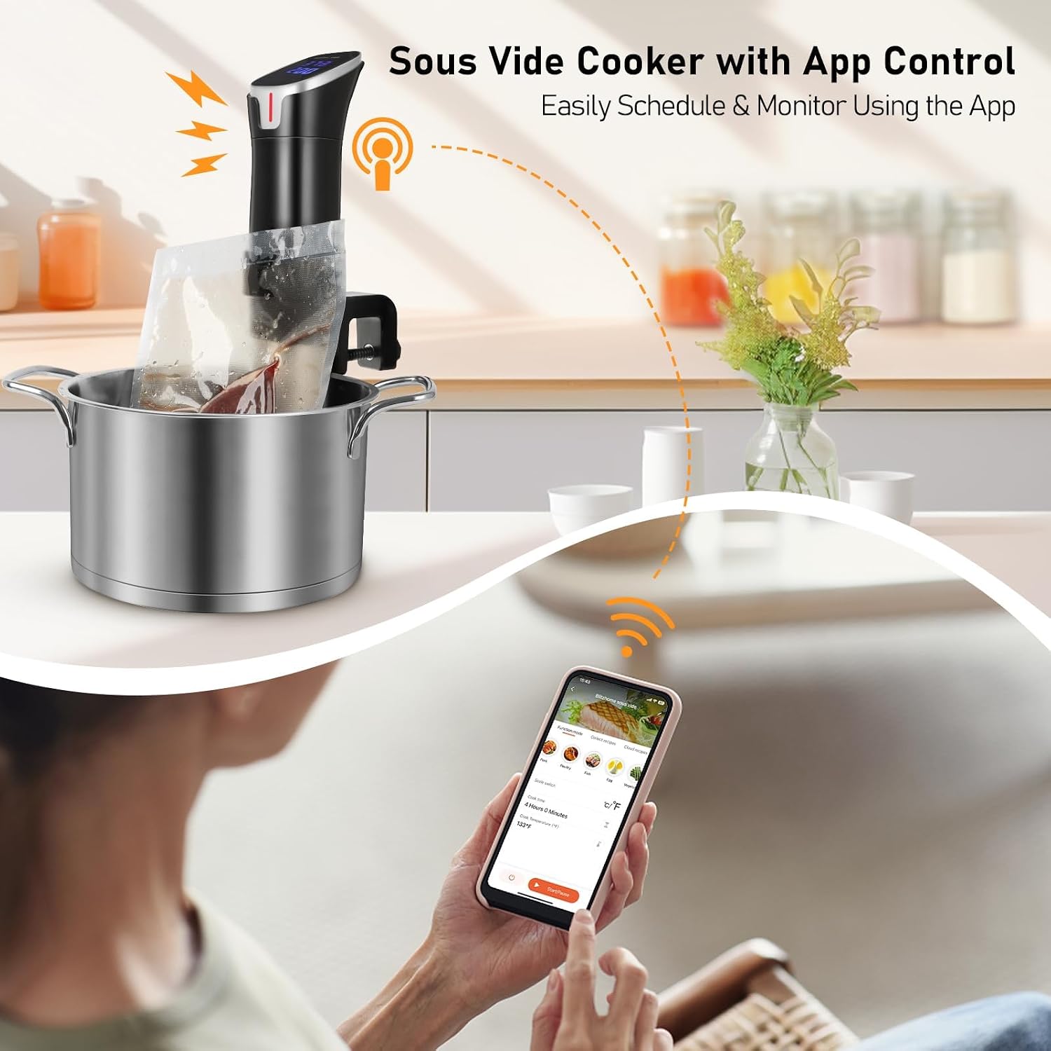 1100W App Controlled Precision - Home Cooking App review and price